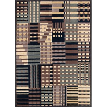 NOURISON Nourison 18394 Modesto Area Rug Collection Gry 7 ft 10 in. X10 ft 6 in. Rectangle 99446183941